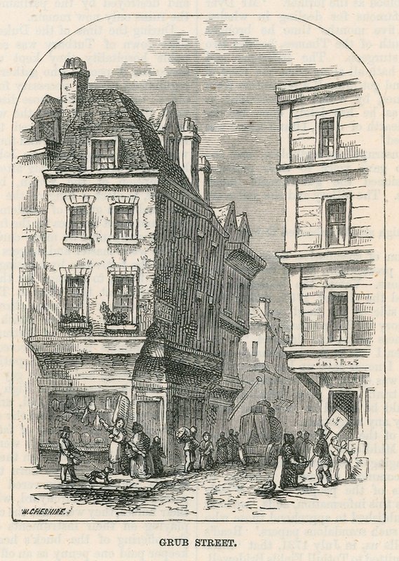 Grub Street, Londra da English School