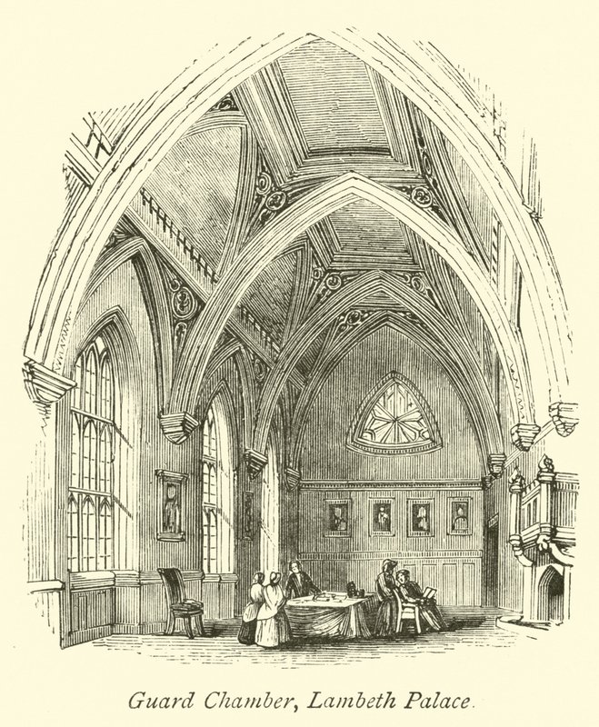 Camera della guardia, Palazzo di Lambeth da English School