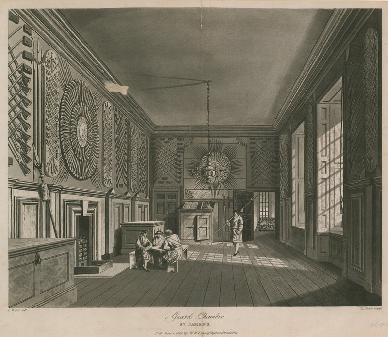 Sala delle Guardie a St Jamess Palace da English School