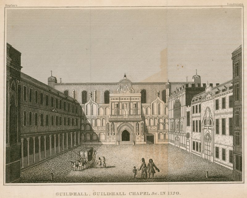 Cappella della Guildhall, Londra da English School