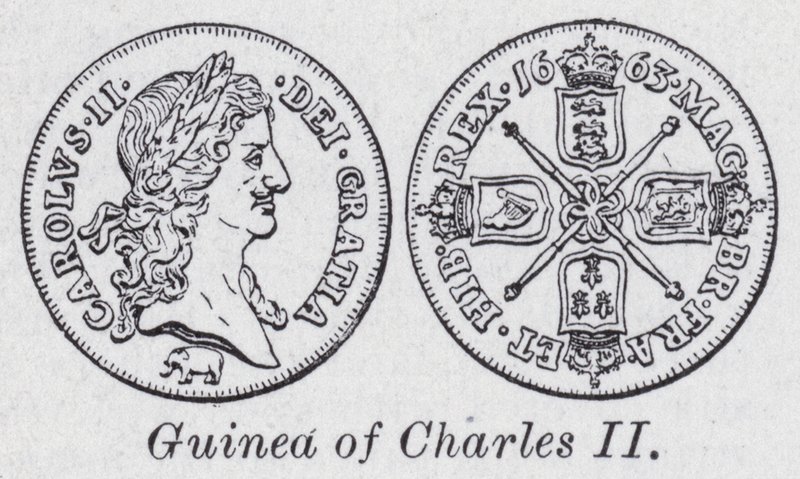 Guinea di Carlo II da English School