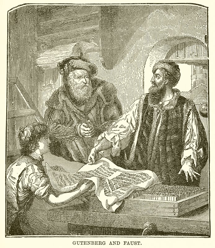 Gutenberg e Faust da English School