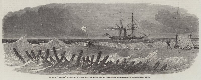 HMS "Alban" salva una parte dell