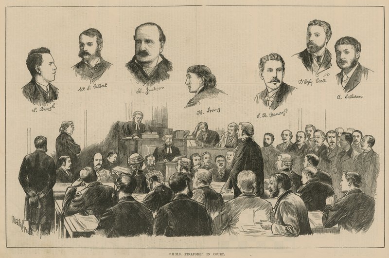 HMS Pinafore in tribunale da English School