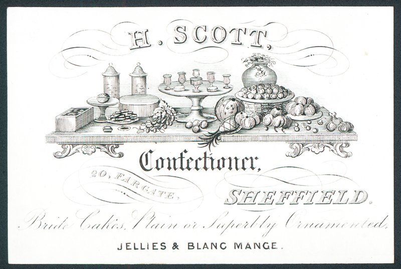 H Scott, pasticcere da English School