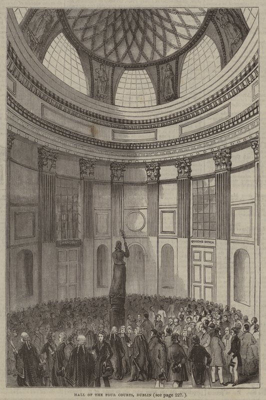 Sala delle Quattro Corti, Dublino da English School