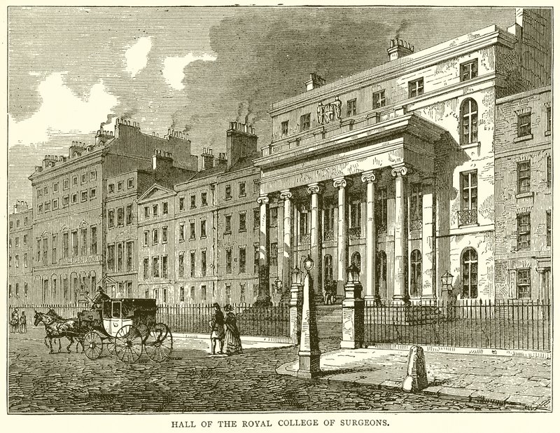 Sala del Royal College of Surgeons da English School