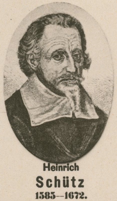 Heinrich Schütz (incisione) da English School