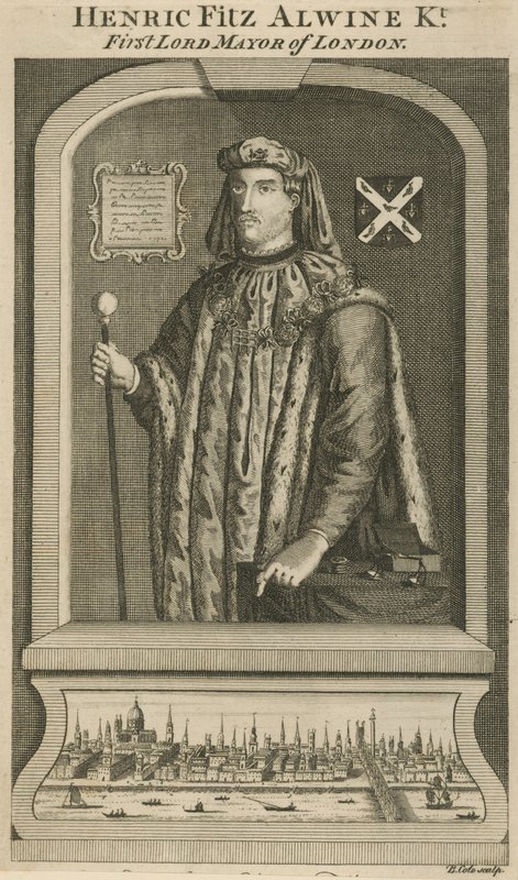 Henric Fitz Alwine, primo sindaco di Londra da English School