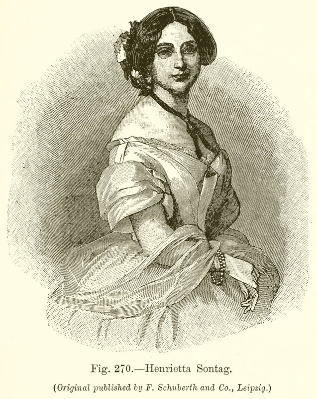 Henriette Sontag da English School