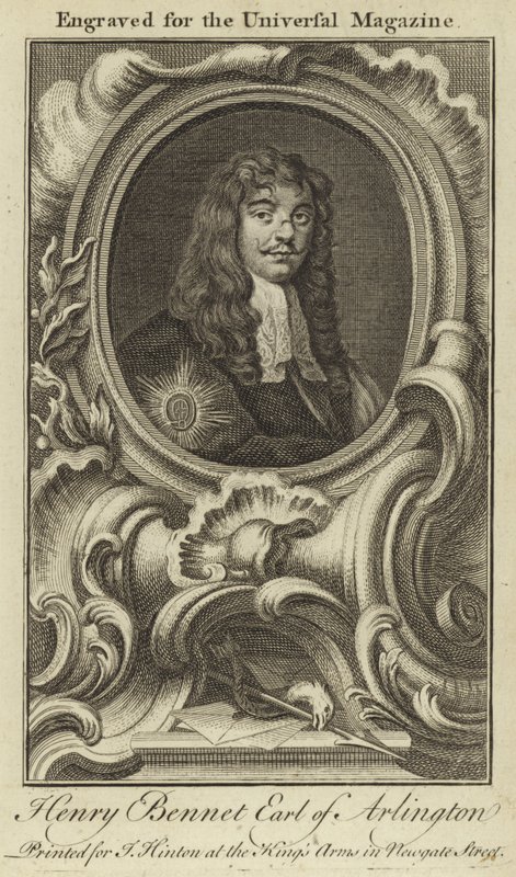 Henry Bennet, Conte di Arlington da English School