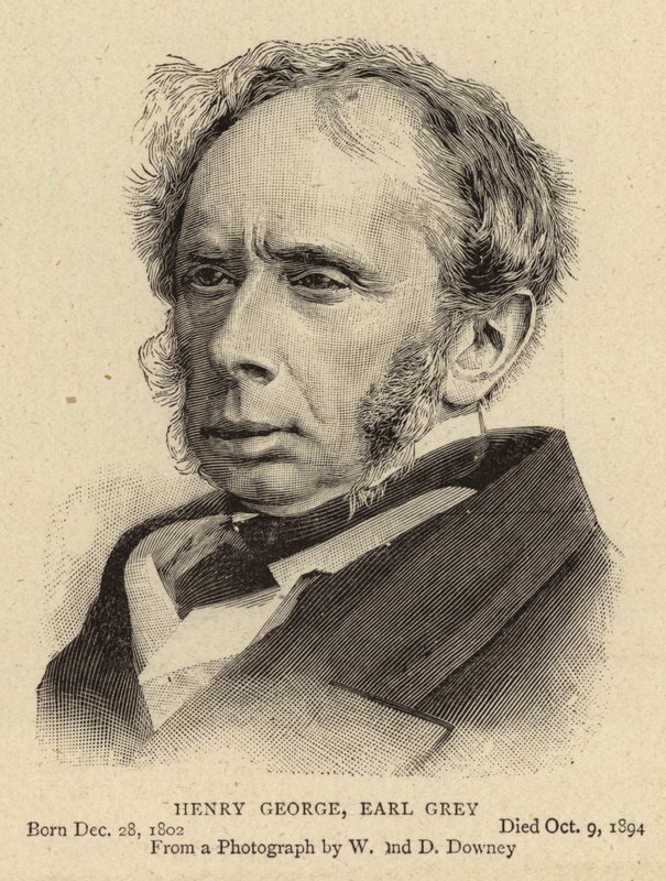 Henry George, Conte Grey (incisione) da English School