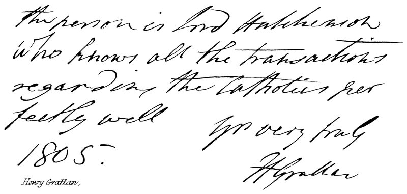 Henry Grattan da English School