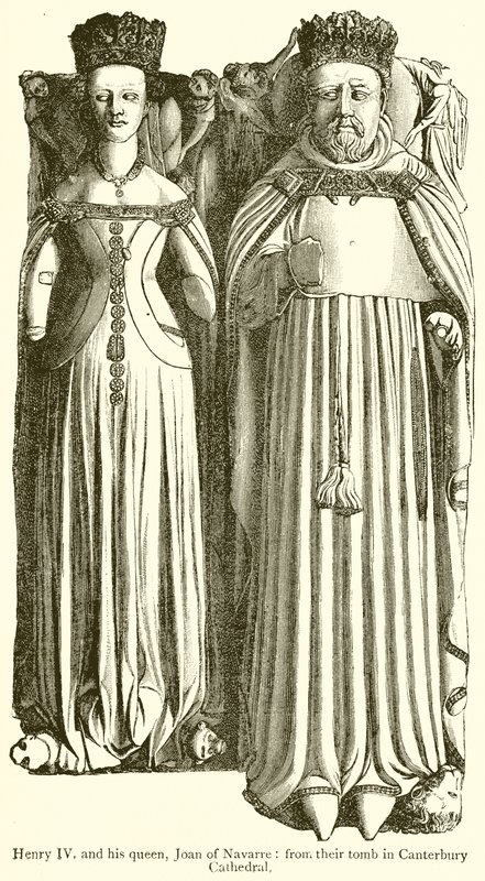 Enrico IV e la sua Regina, Giovanna di Navarra da English School