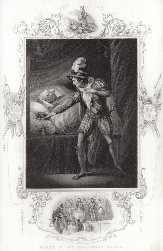 Enrico IV e il giovane principe da English School