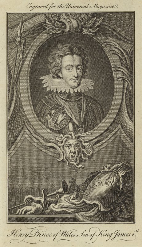 Enrico Principe di Galles, figlio di Re Giacomo I da English School