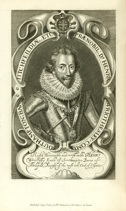 Henry Wriothsley, Conte di Southampton da English School