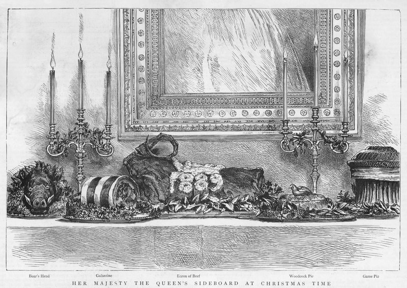 La credenza di Sua Maestà la Regina a Natale da English School