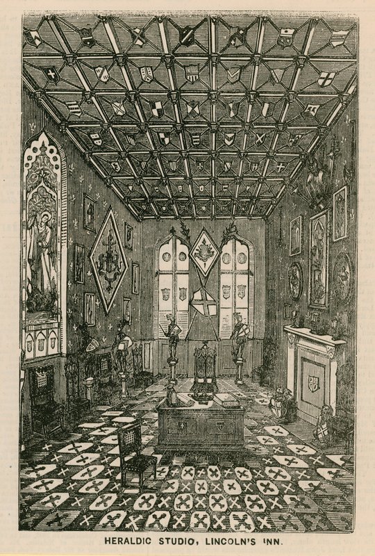 Studio Araldico, Lincolns Inn, Londra da English School