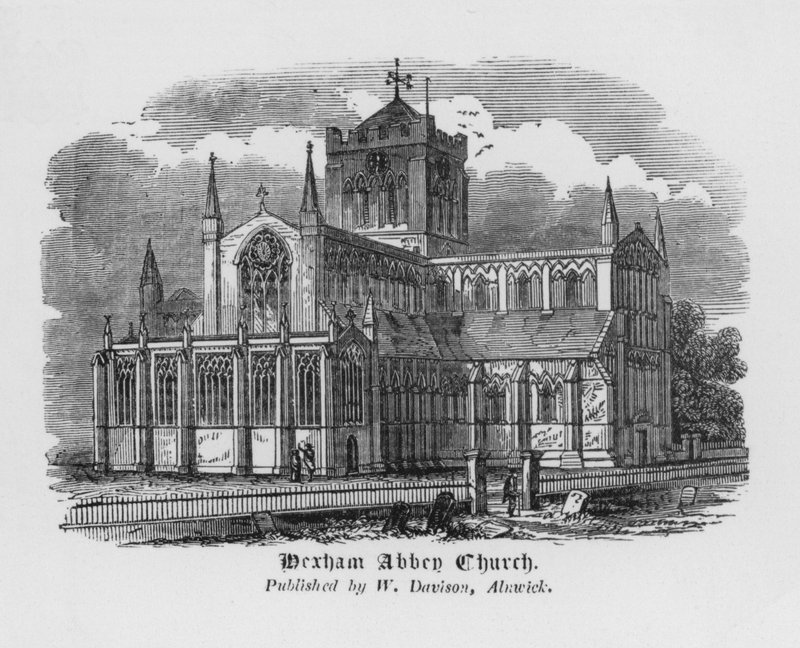 Abbazia di Hexham da English School