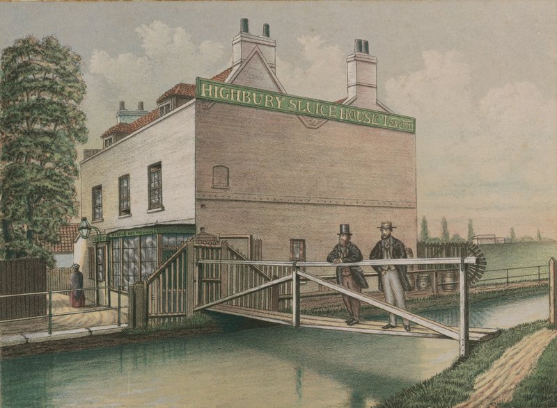 Highbury Sluice House Tavern, Islington, Londra da English School