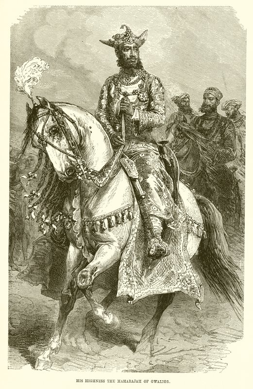 Sua Altezza il Maharajah di Gwalior da English School