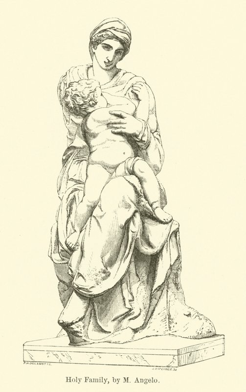 Sacra Famiglia, di M Angelo da English School