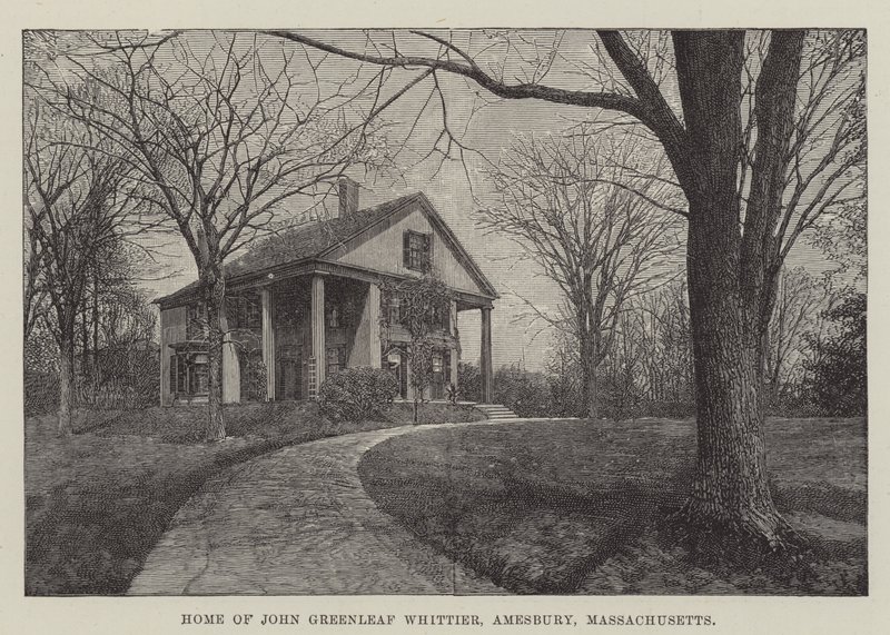 Casa di John Greenleaf Whittier, Amesbury, Massachusetts da English School