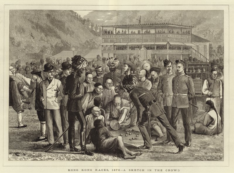 Corse di Hong Kong nel 1876 da English School