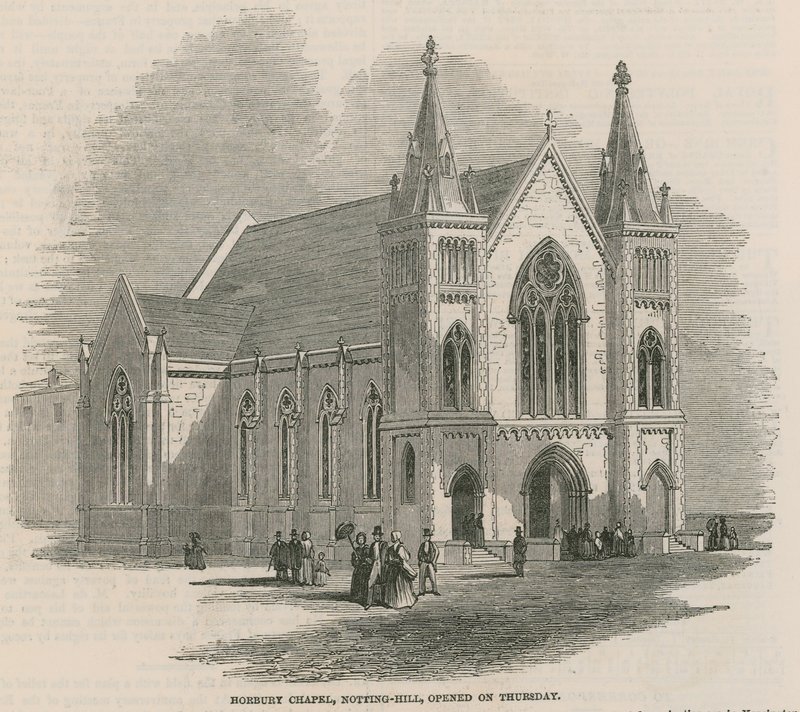 Cappella di Horbury, Notting Hill, Londra da English School
