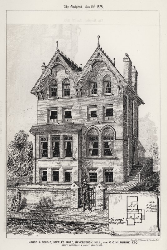 Casa e studio, Steele