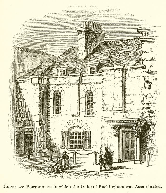 Casa a Portsmouth in cui il Duca di Buckingham Fu Assassinato da English School