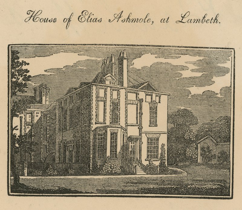Casa di Elias Ashmole a Lambeth da English School