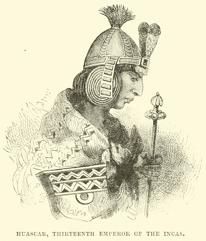 Huascar, Tredicesimo Imperatore degli Incas da English School