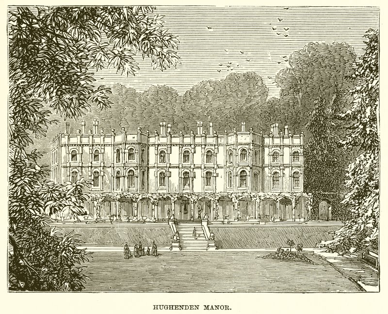Maniero di Hughenden da English School