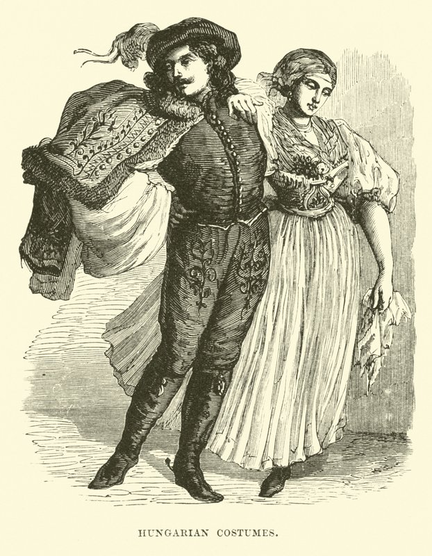 Costumi ungheresi da English School