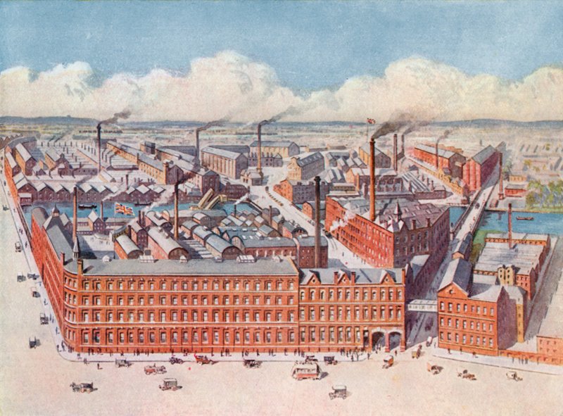 Huntley & Palmers Biscuit Manufactory, Reading, Inghilterra da English School