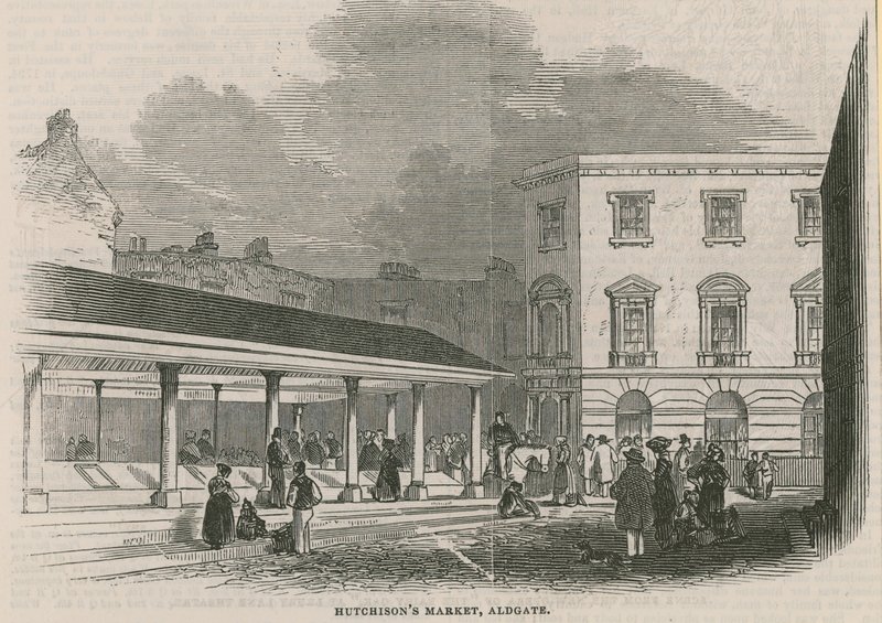 Hutchinsons Market, Aldgate, Londra da English School
