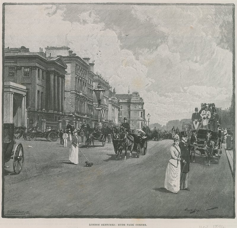 Hyde Park Corner, Londra da English School