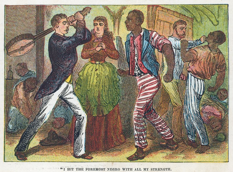 Ho colpito il primo negro con tutta la mia forza da English School