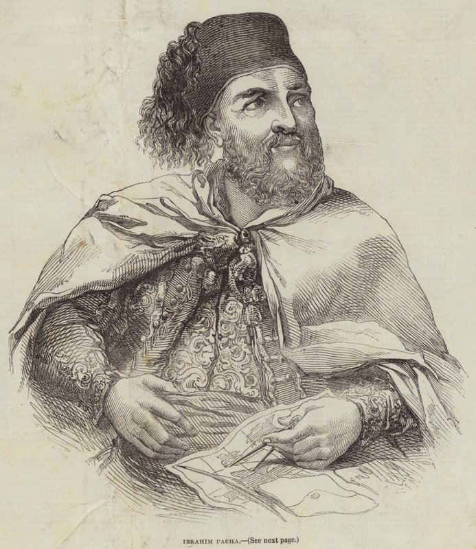 Ibrahim Pacha (incisione) da English School