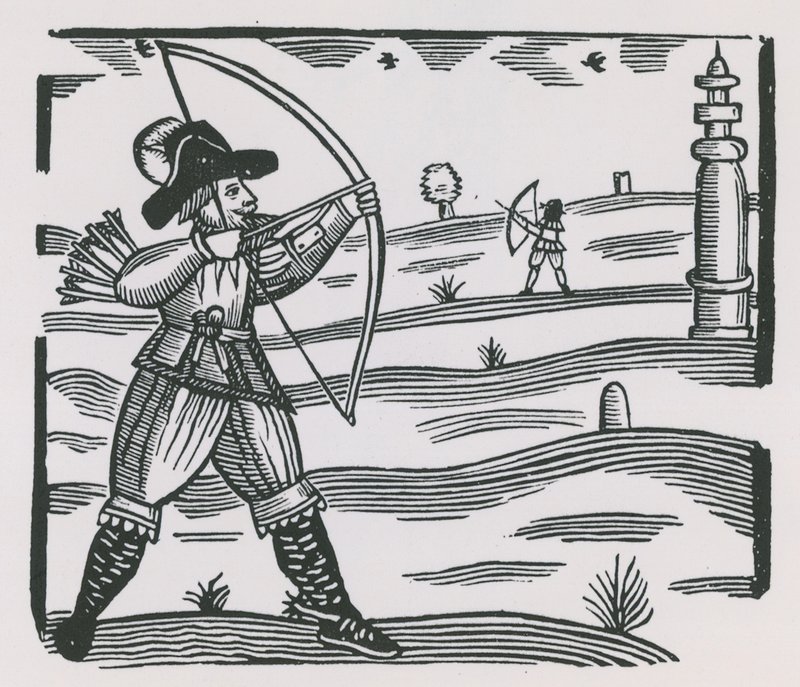 Illustrazione che raffigura il tiro con l