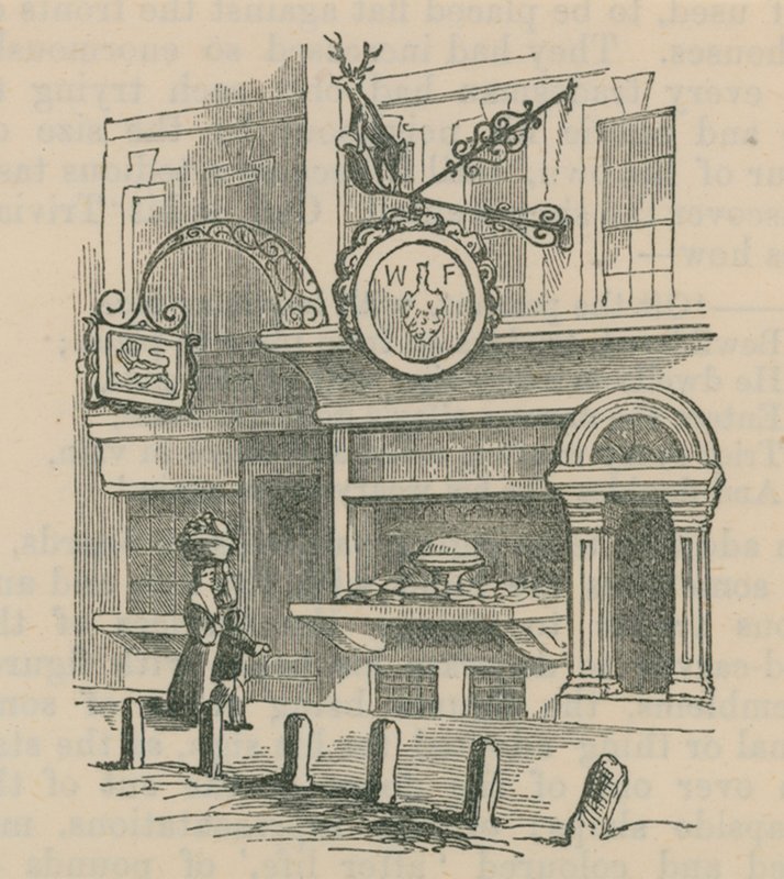 Illustrazione che raffigura la parte anteriore di un negozio da English School