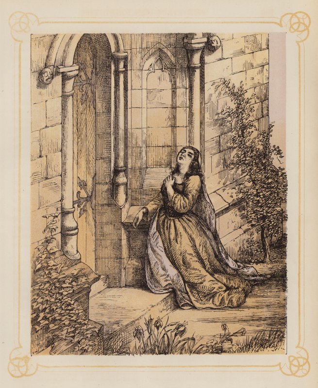 Illustrazione per Il progresso del pellegrino di Bunyan da English School