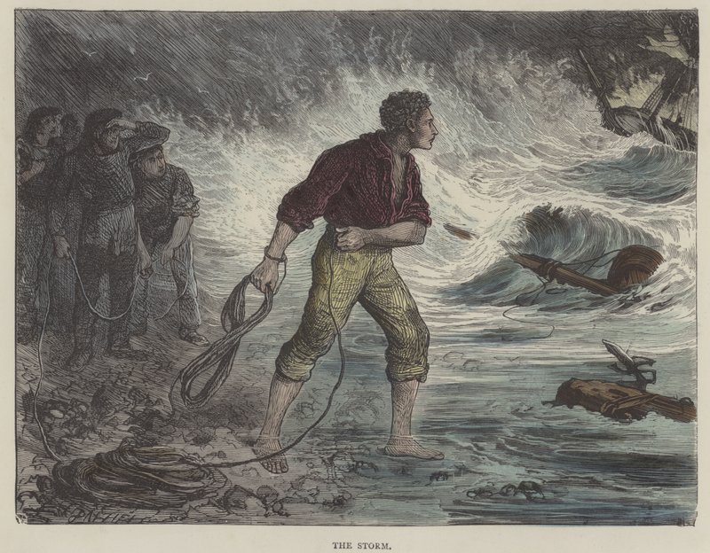 Illustrazione per David Copperfield da English School