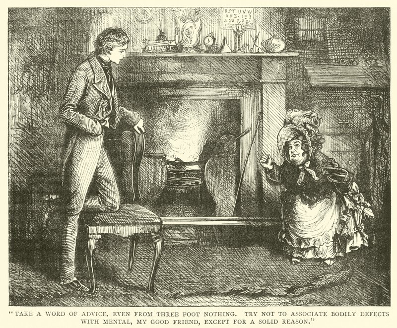 Illustrazione per David Copperfield (incisione) da English School