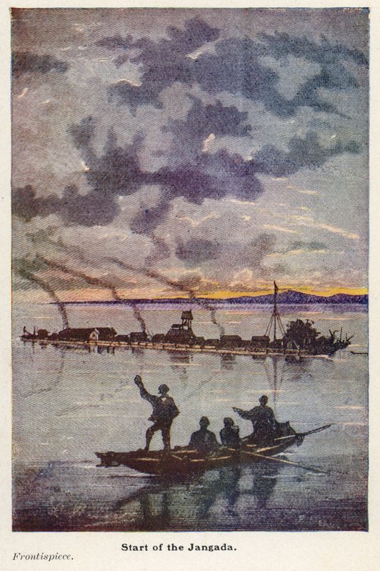 Illustrazione per Ottocento leghe sul Rio delle Amazzoni da English School