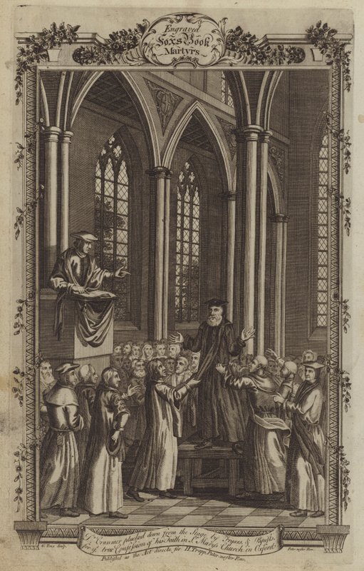 Illustrazione per il Libro dei martiri di Fox da English School