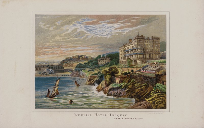 Illustrazione per la guida di Torquay da English School