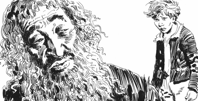 Illustrazione per Oliver Twist di Charles Dickens da English School